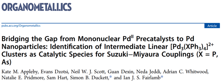 Bridging the Gap from Mononuclear Pd(II) Precatalysts to Pd Nanoparticles